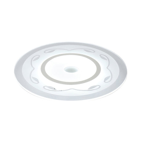 Modern Acrylic Flower Shape Ceiling Lamp In White - Perfect For Childs Bedroom / 16.5