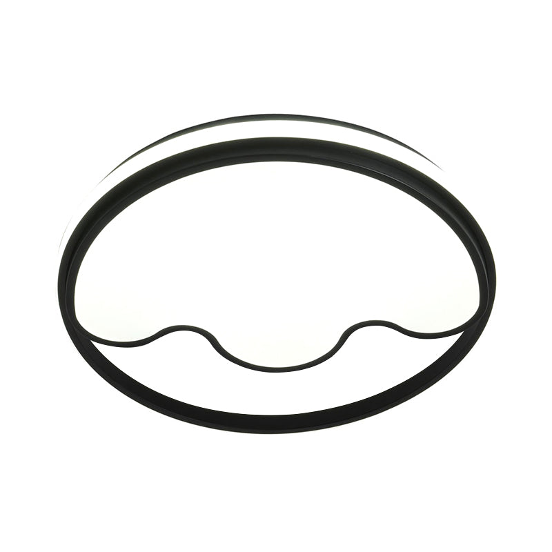 Modern Animal Paw Led Flush Mount Ceiling Light For Study Room - Eye - Caring & Acrylic Lamp