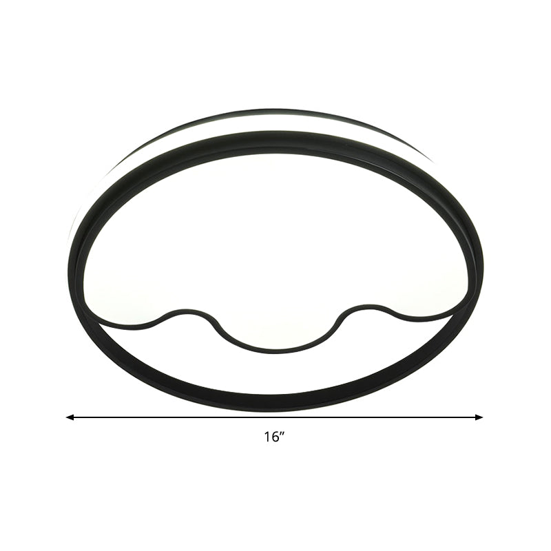 Modern Animal Paw Led Flush Mount Ceiling Light For Study Room - Eye-Caring & Acrylic Lamp