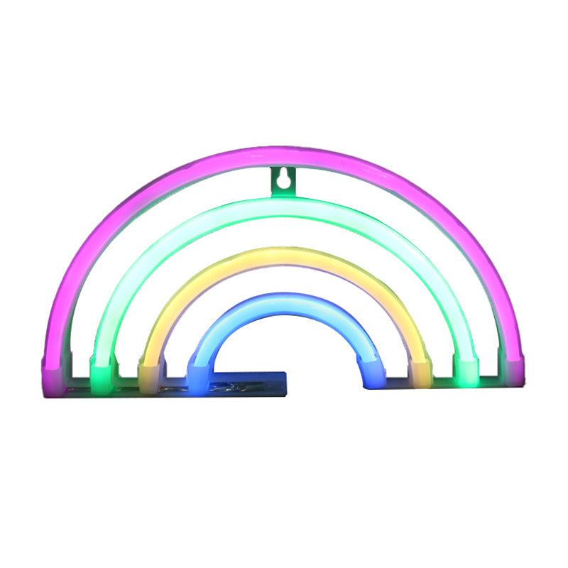 Colorful Usb Led Night Light For Bedside Wall-Mounted