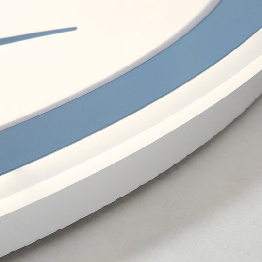 Macaron Nursing Room Led Ceiling Light Fixture - Flush Mount Acrylic Leaf Design