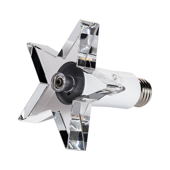 Contemporary Led Star - Shaped Crystal Ceiling Lamp For Hallway