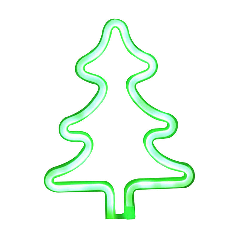 Minimalistic Usb Led Night Lamp With Plastic Animation Framework For Modern Wall Lighting