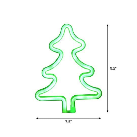 Minimalistic Usb Led Night Lamp With Plastic Animation Framework For Modern Wall Lighting