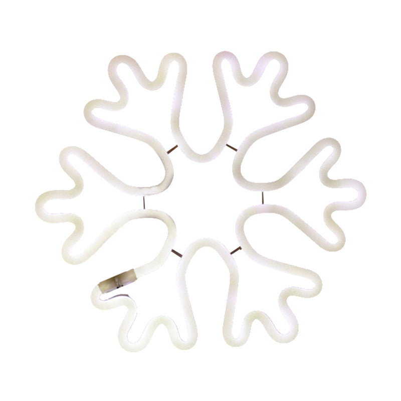 Minimalistic Usb Led Night Lamp With Plastic Animation Framework For Modern Wall Lighting