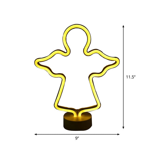 Contemporary Led Wall Night Light With Geometric White Design And Plastic Shade