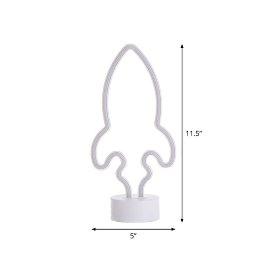 Minimalist White Led Wall Night Lamp For Babys Room