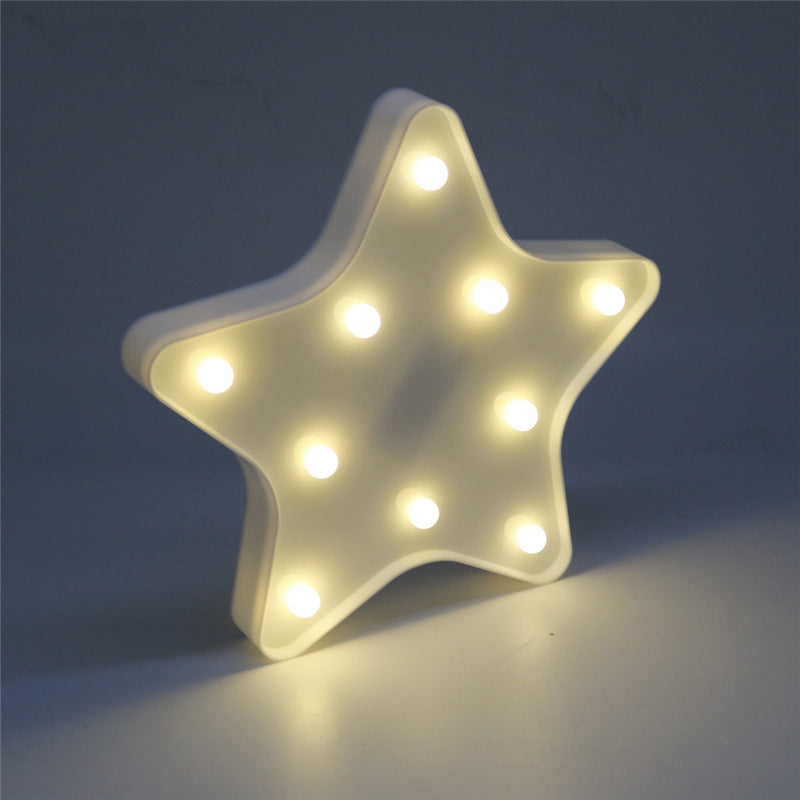 Modern Battery-Operated Led Wall Night Light - Star Stand Lighting