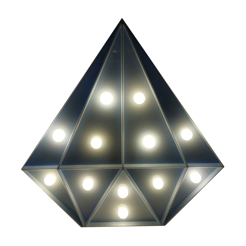 Led Bedroom Nightstand Light With Minimalist Design And Plastic Shade