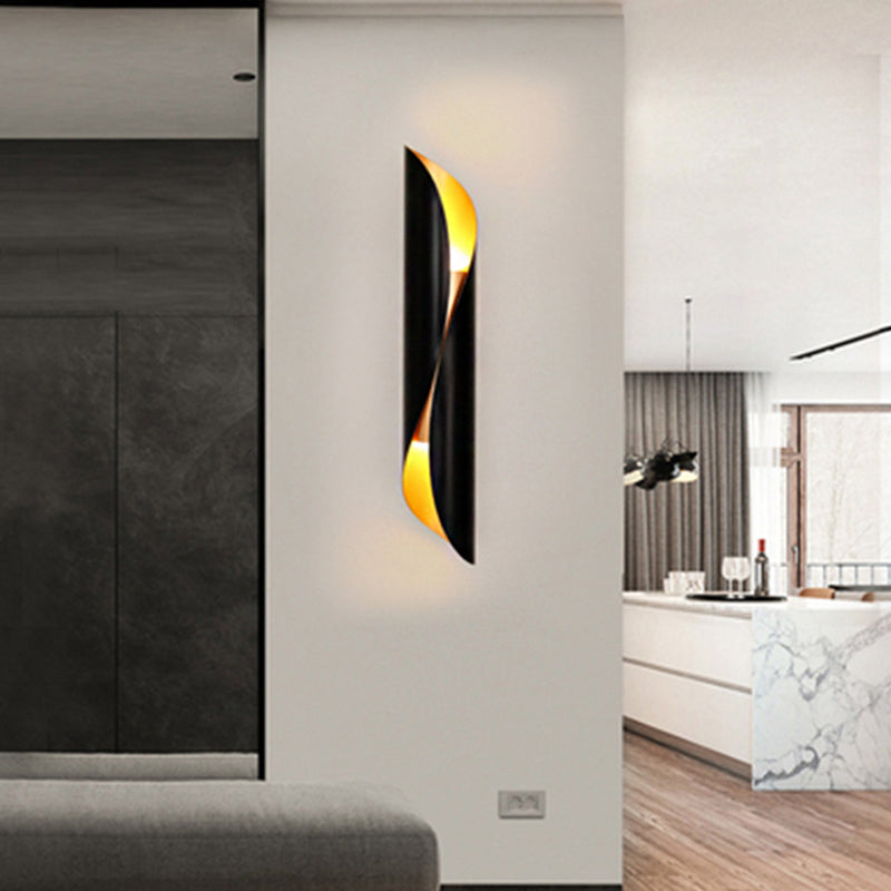 Modern Metal Wall Mounted Bedside Lamp - Stylish Tubular Black Lighting Ideas