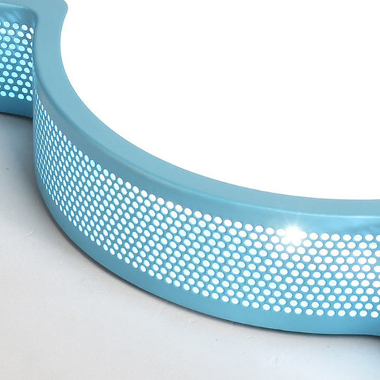 Cloud-Themed Kid Bedroom Acrylic Art Deco Flush Mount Ceiling Light