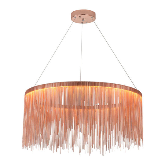 Minimalistic Led Aluminum Chandelier Pendant Light – Perfect For Living Room Ceiling