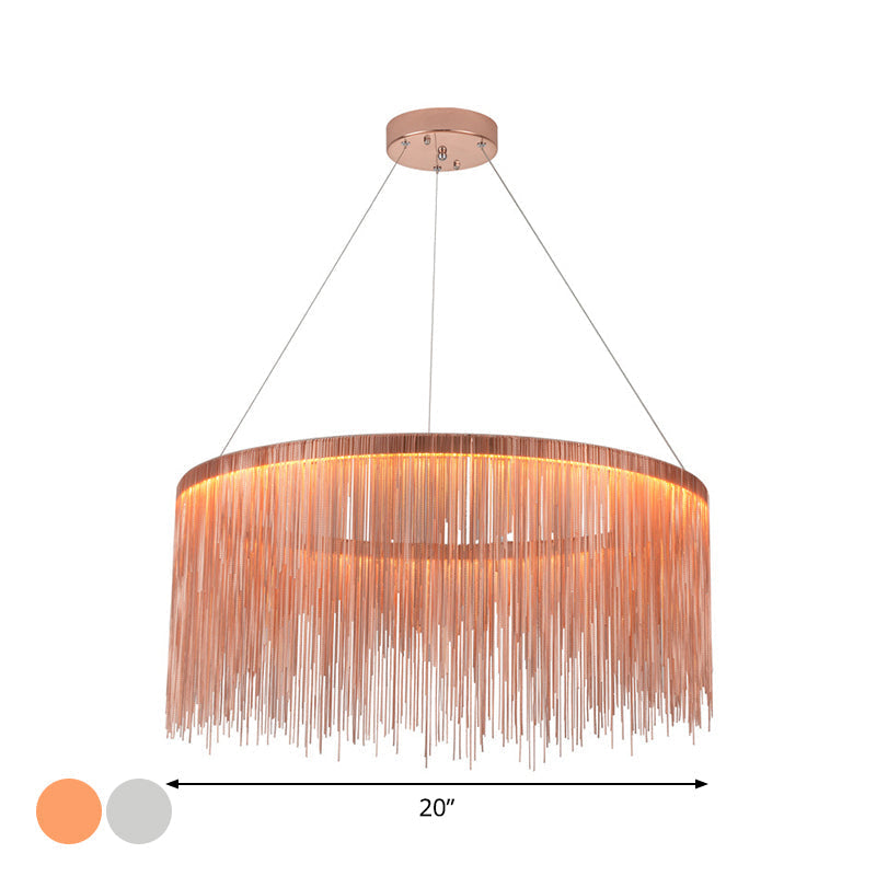 Minimalistic Led Aluminum Chandelier Pendant Light – Perfect For Living Room Ceiling