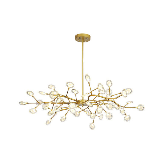 Modern Acrylic Firefly Led Pendant Chandelier For Living Room