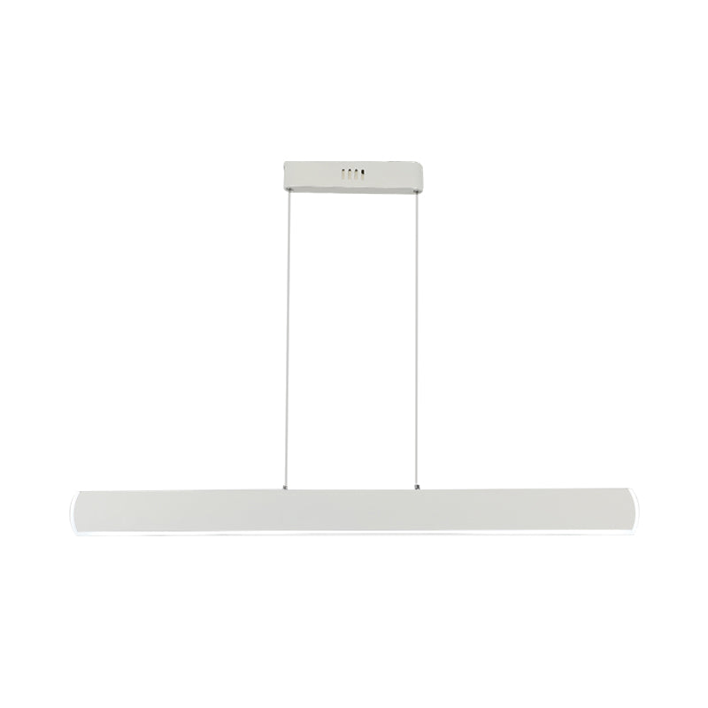 Minimalist Acrylic Led Pendant Light For Dining Room - 31.5/39 Wide
