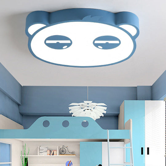 Here Are Two Options: 1. ’Panda Flushmount Nursery Light - Colorful Animal Led Ceiling Lamp’ 2.