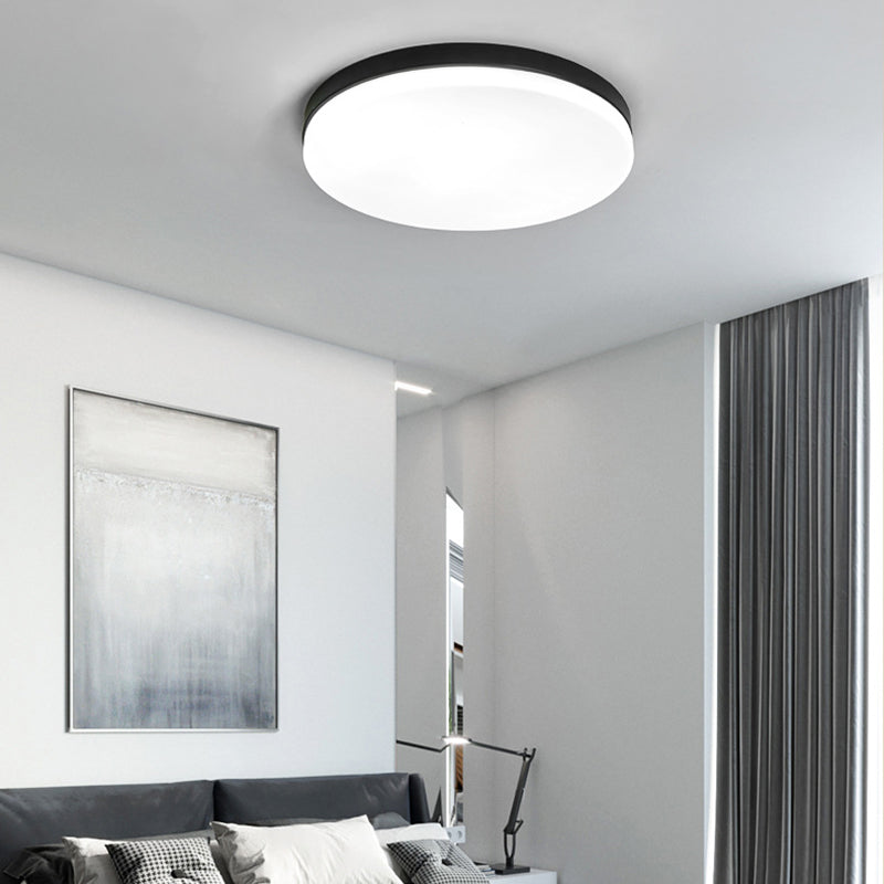 Simplicity Acrylic Flushmount Ceiling Light - Circle Design 11’/15’/19’ Diameter Warm/White