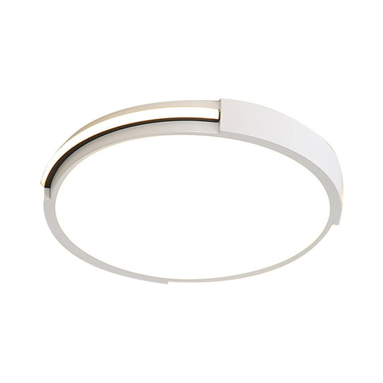 Ultra Thin Led Bedroom Ceiling Light In Warm/White 16’/19.5’ Diameter - Sleek & Simple