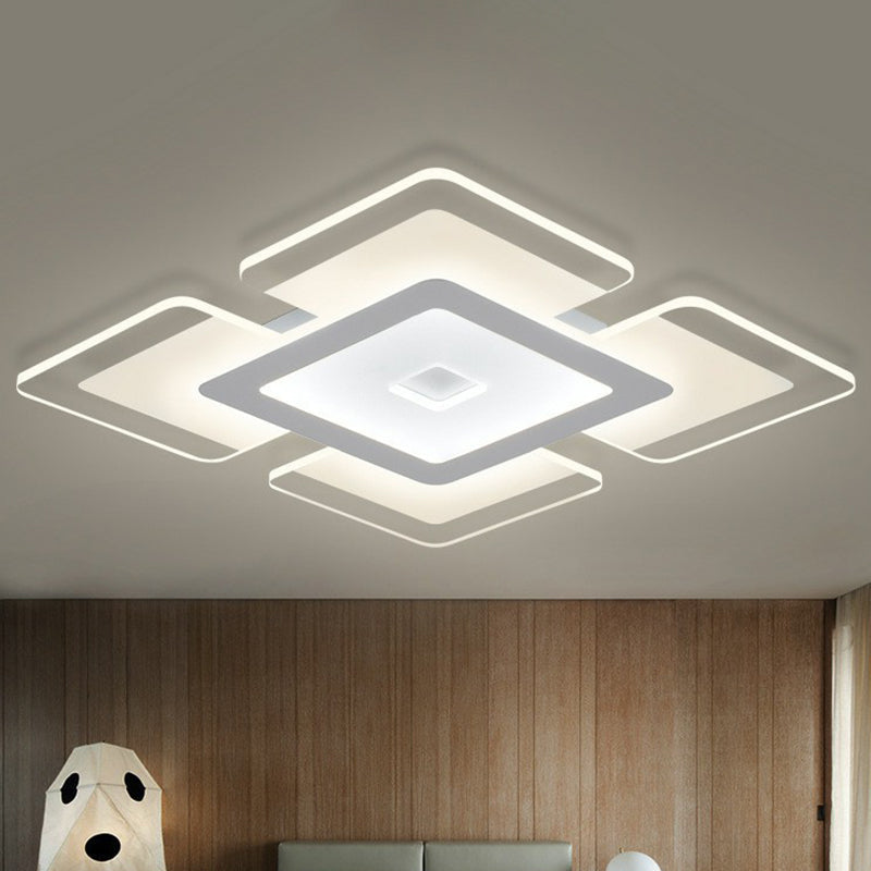 Modern Style Acrylic Led Flush Ceiling Light - Clear!

This Revised Title Maintains The Important