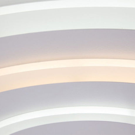 Ultra-Thin White Acrylic Led Ceiling Light - Contemporary Flush Mount Fixture