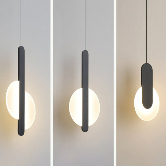 Nordic Style Acrylic Led Ceiling Pendant Light For Bedside