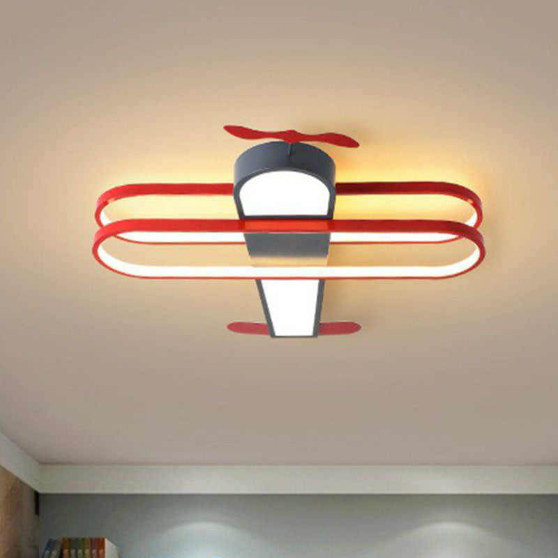Simplicity Led Flush Mount Ceiling Light - Acrylic Plane Shape For Nursery