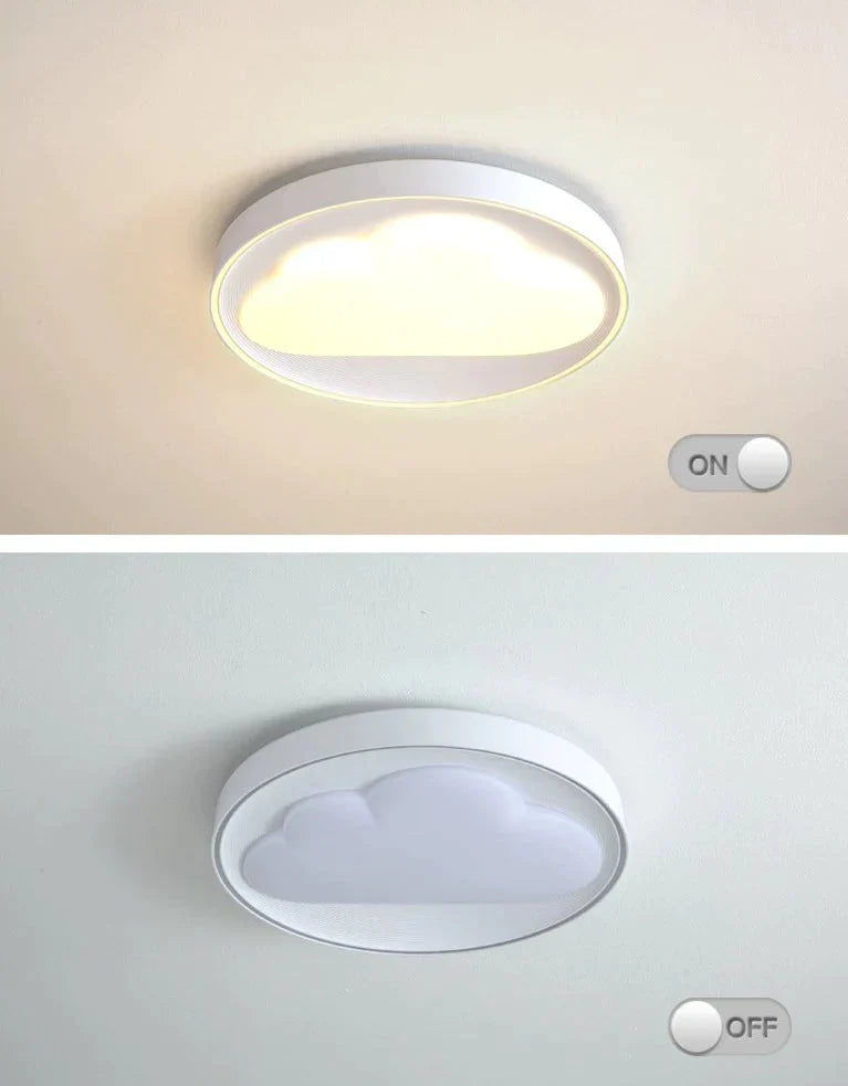 Nordic Cloud Iron Simple Led Ceiling Lamp
