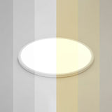 Led Ceiling Mount Fixture - Ultrathin & Simple Acrylic Flushmount Lighting In White / 31 Remote