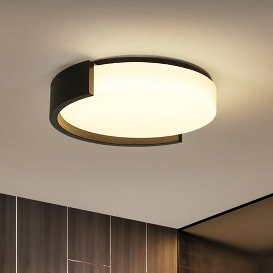 Led Acrylic Ceiling Light: Sleek Flush-Mount Fixture For Bedrooms