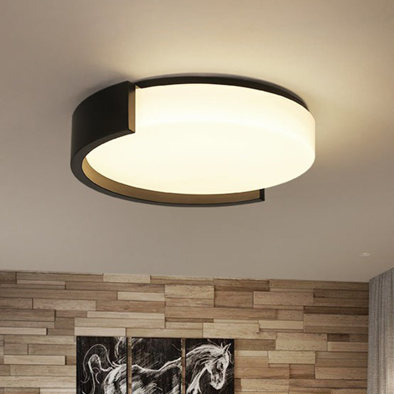 Led Acrylic Ceiling Light: Sleek Flush-Mount Fixture For Bedrooms