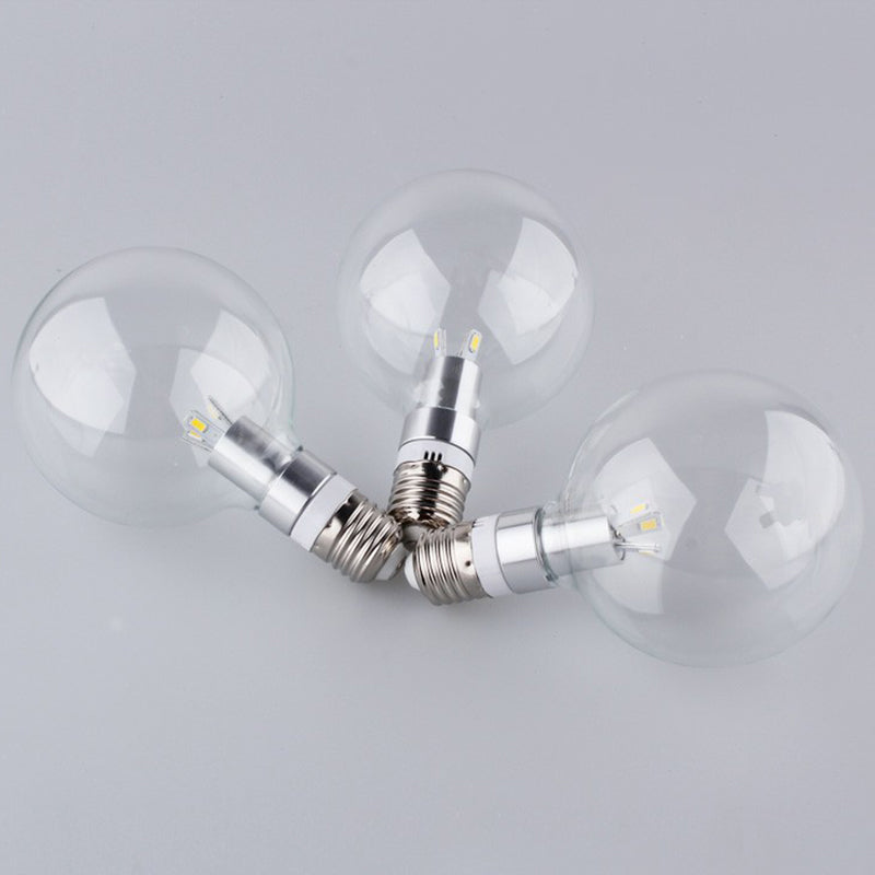 10 Head Black Swag Pendant Lighting Fixture For Hanging Lights With Naked Bulb - Factory Style