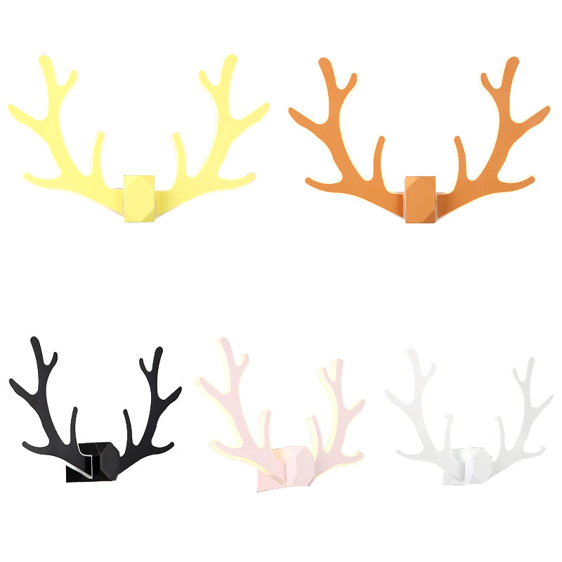 Deer Horn Led Wall Light - Decorative Metal Sconce Fixture