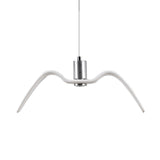 Alkalurops - Nautical Seagull Hanging Light: Led Pendant Lamp White
