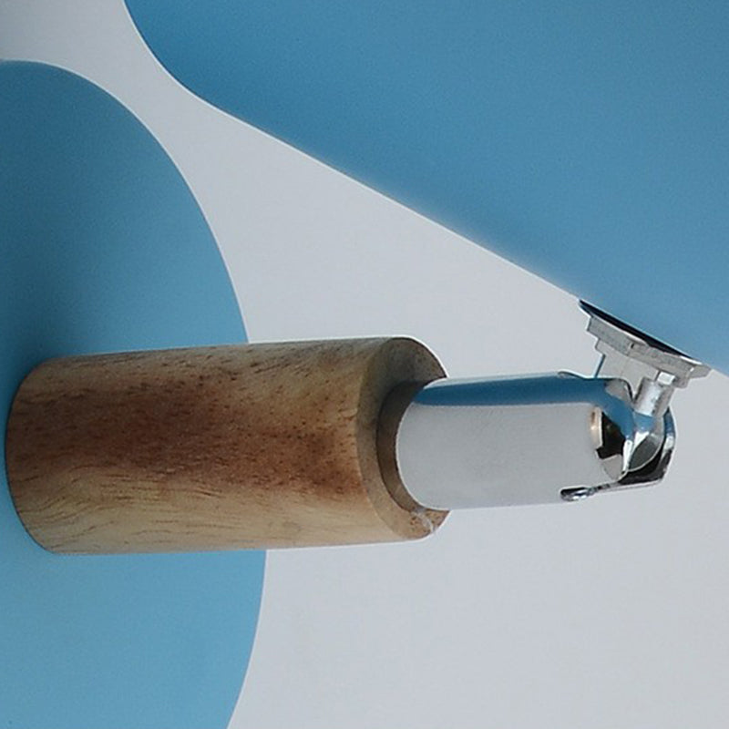 Iron Swivel Shade Reading Lamp - Macaron Wall Lighting For Childrens Bedroom