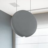Modern Nordic Resin Pendant Lamp In Black/Grey/Green With Led Warm/White Light 3 Sizes