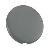 Modern Nordic Resin Pendant Lamp In Black/Grey/Green With Led Warm/White Light 3 Sizes