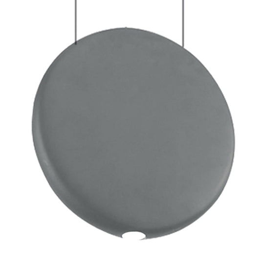 Modern Nordic Resin Pendant Lamp In Black/Grey/Green With Led Warm/White Light 3 Sizes