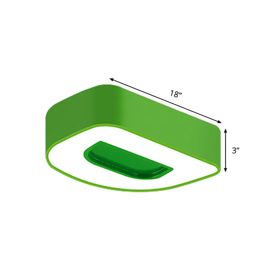 Kid’s Led Candy Colored Ceiling Light For Kindergarten: Brighten Up The Classroom