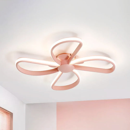 Nordic Stylish Led Ceiling Lamp - Blossom Shape Ideal For Kid’s Bedroom