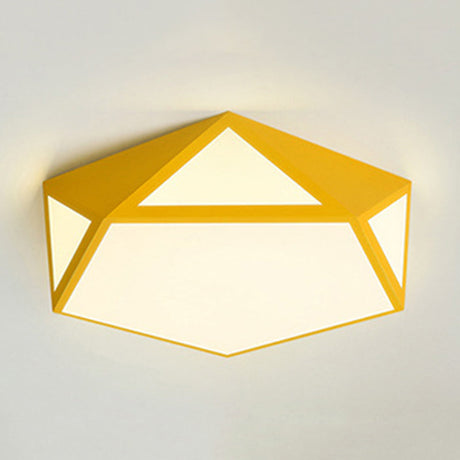 Modern Nordic Candy Ceiling Lamp - Led Flushmount Light For Corridor Decor