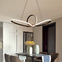 Sleek Acrylic Pendant Ceiling Light With Led Ideal For Dining Room Creating A Simplicity-Inspired