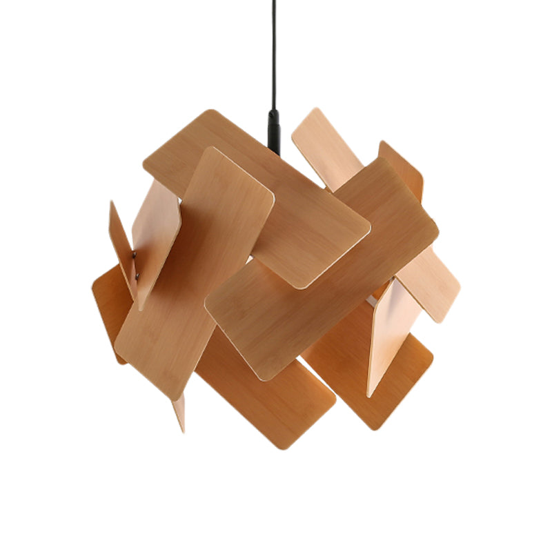 Nordic Style Acrylic Flower Pendant Lamp - Modern 1-Light Hanging Ceiling Light In Red/Blue/Light