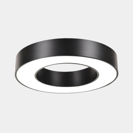 Minimalist Geometric Metal Led Ceiling Mount Light For Offices