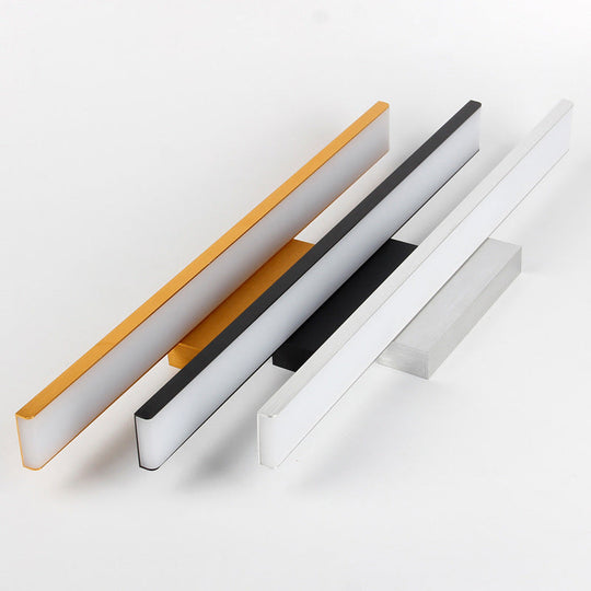 Nordic Led Vanity Light In Sleek Bar Design For Modern Bathroom Decor