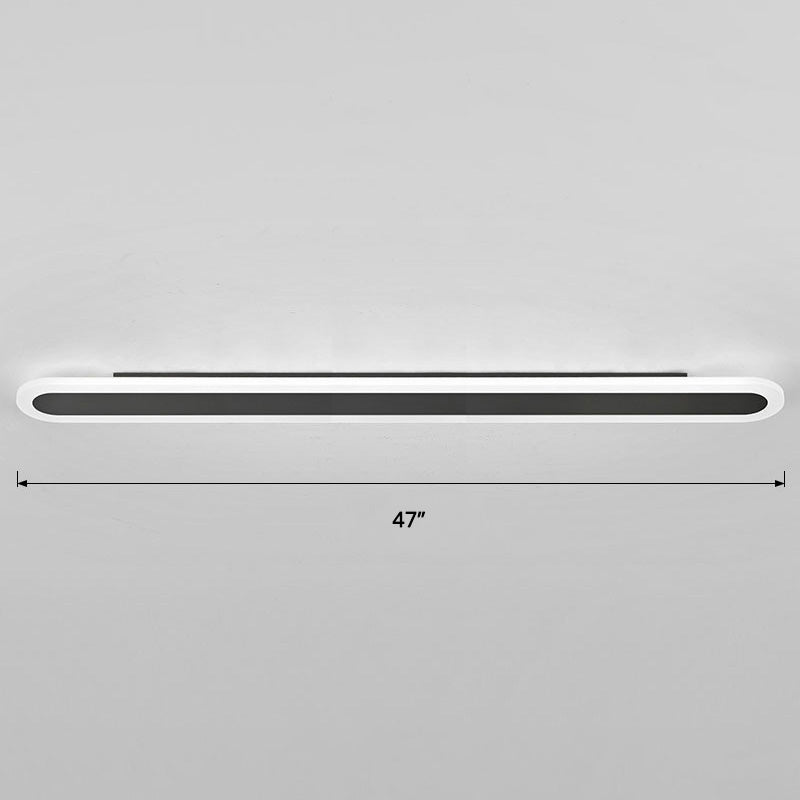 Nordic Style Acrylic Bar Led Wall Sconce For Corridor Lighting