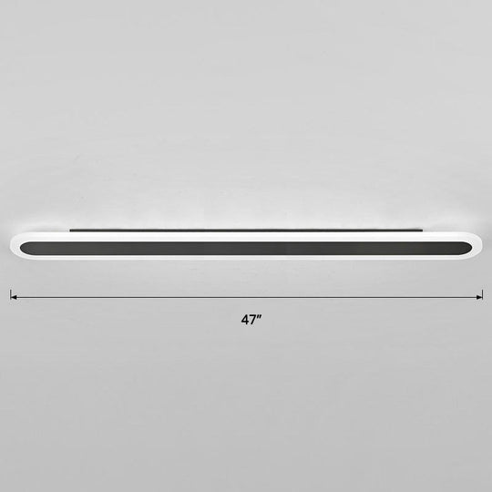 Nordic Style Acrylic Bar Led Wall Sconce For Corridor Lighting