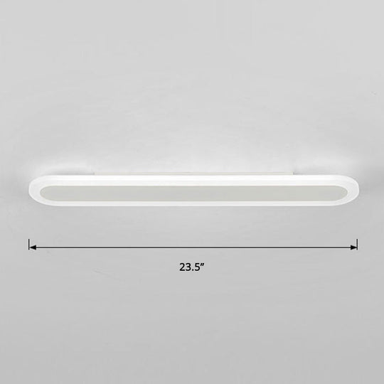 Nordic Style Acrylic Bar Led Wall Sconce For Corridor Lighting