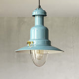 Industrial Stylish Saucer Ceiling Pendant Light In Blue/Sky Blue/Yellow For Living Room Sky Blue