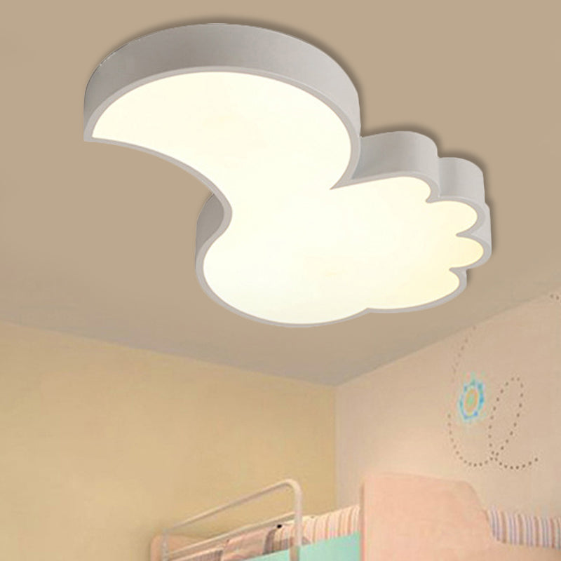 Cute Thumbs - Up Led Ceiling Lamp For Energy - Saving Study Room Lighting