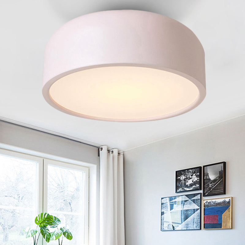 Nordic Led Ceiling Light For Kid’s Bedroom With Acrylic Dome Shade